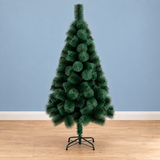 Brad Artificial MANIITSOQ, 180 cm, 220 vârfuri, Suport Metalic, Verde