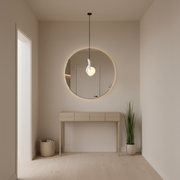 Aplica LED Decorativa MANOS, 13x120cm, 1xE27, Sticla si Resina, Alb