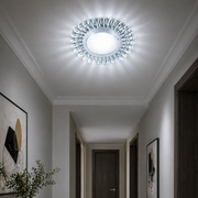 Spot LED ORBITA, 5W, Rotund, Lumina Rece + RGB, Alb, Rasina si Sticla