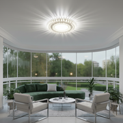 Spot LED ORBITA, 5W, Rotund, Lumina Rece / Calda, Bronz Antichizat, Rasina si Sticla