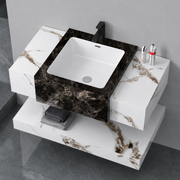 Set Mobilier VANTA pentru Baie, 80cm, 3 Piese, Alb