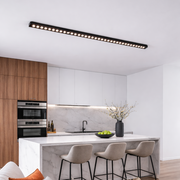 Proiector LED Liniar Aplicat Grilă 48W, Lumina Neutra 4000k, 45 surse, 1.2 metri