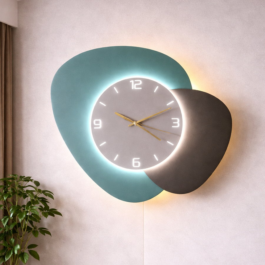 Aplica LED Decorativa DUOS Ø50cm Lumina Rece/Neutra/Calda Verde