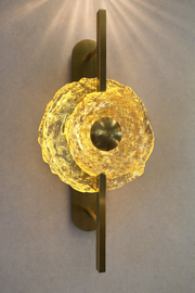 Aplica LED LUMA Decorativa  Lumina Rece/Neutra/Calda Auriu