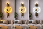 Aplica LED LUMA Decorativa  Lumina Rece/Neutra/Calda Auriu