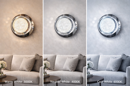 Aplica LED Decorativa CELESTIA Ø20 Lumina Rece/Neutra/Calda Auriu