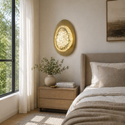 Aplica LED Decorativa GEM  Lumina Rece/Neutra/Calda Auriu