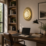Aplica LED Decorativa GEM  Lumina Rece/Neutra/Calda Auriu