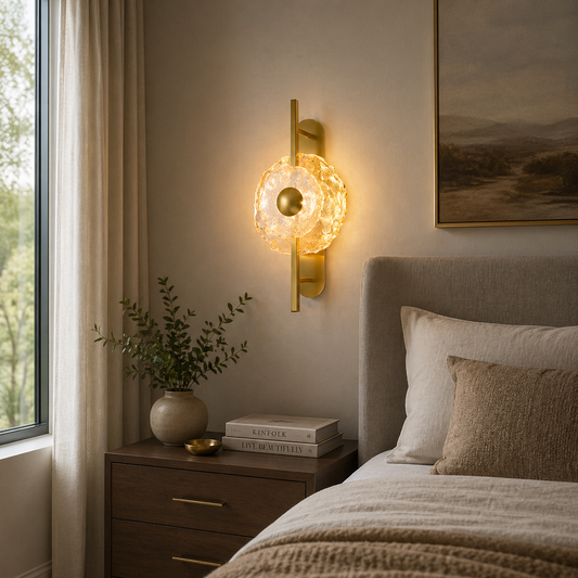 Aplica LED LUMA Decorativa  Lumina Rece/Neutra/Calda Auriu