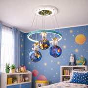 Lustra LED ASTRONAUT 35W, 3xE27, lumina Rece/Calda/Neutra, Alb