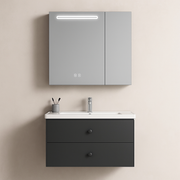 Mobilier Baie, Dulap Cu Oglinda LED T1160/80 Gri