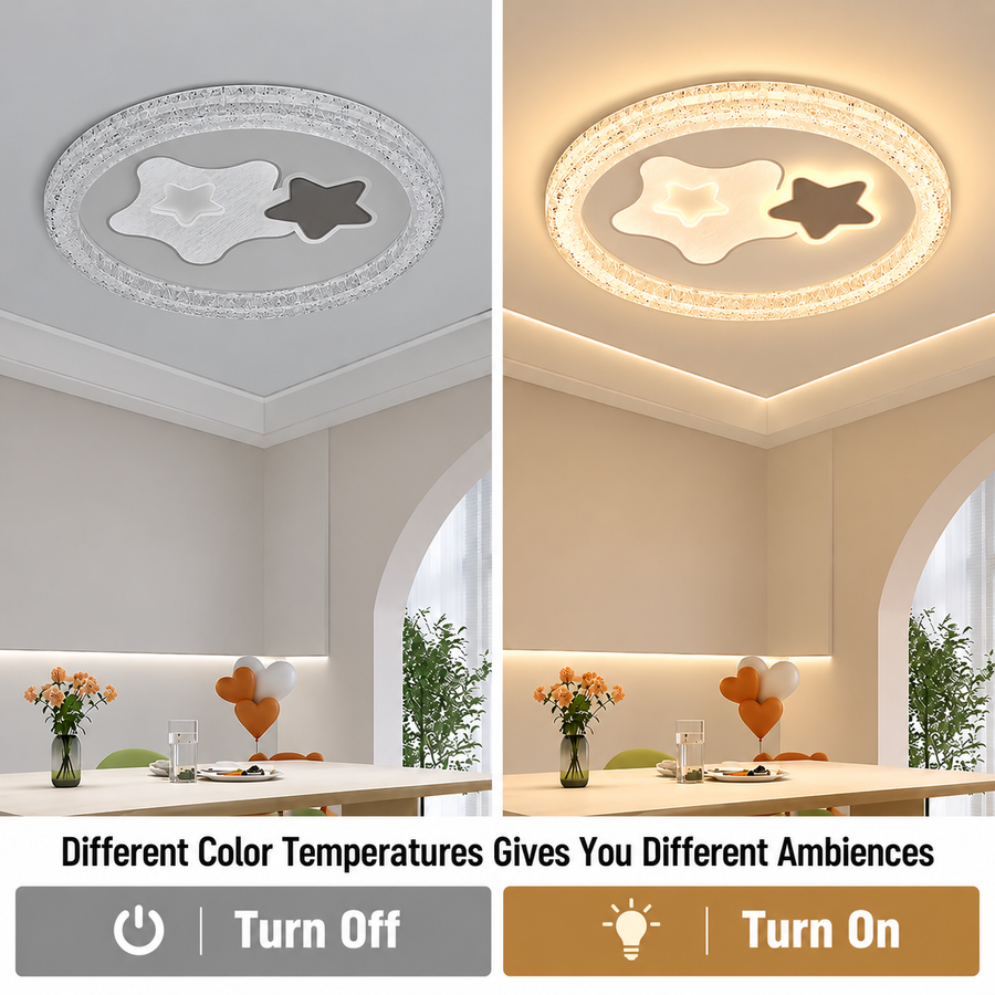 Lustra LED SKYForma Nexen, 61W, lumina Rece/Calda/Neutra, Negru