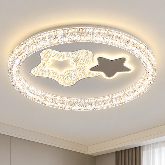 Lustra LED SKYForma Nexen, 61W, lumina Rece/Calda/Neutra, Negru