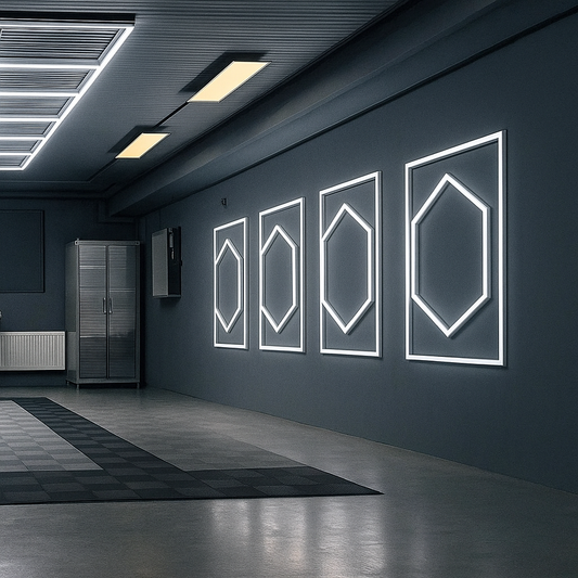 Hexagoane LED Honeycomb 1050mm X 1200mm