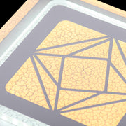 Lustra LED Amber, 30W, Alb, Acril, 4000K