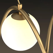 Lustra LOFT Haven, 3x G9, Alb Auriu, Metal, Inaltime Reglabila, Modern