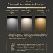 Lustra LED cu telecomanda BETTY 41W, 3 Cercuri, lumina Rece/Calda/Neutra, Dimabila, Negru