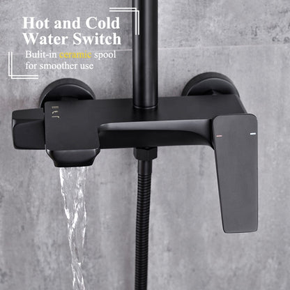 Coloana Dus, Alama Sanitara, Negru, 9960H