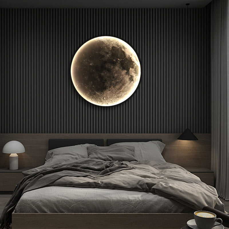 Aplica LED Decorativa Luna 83W Diametru 120CM Lumina Rece/Neutra/Calda 3000K/4000K/6000K