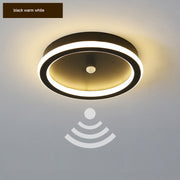 Lustra LED cu Senzor Miscare PS500BK, 28W, lumina Rece/Calda/Neutra