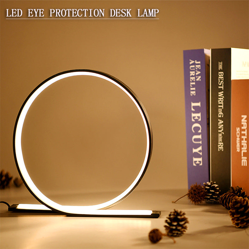 Veioza LED 30W, Lumina Rece/Calda/Neutra, Metal si Acril, Negru