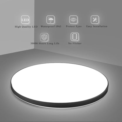 Plafoniera LED SOLIS 47cm 48W Lumina Rece Alb