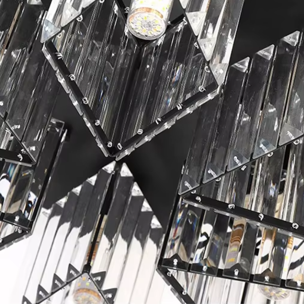 Lustra Sasha, LC117/5GD, 5x E27, Metal, Auriu