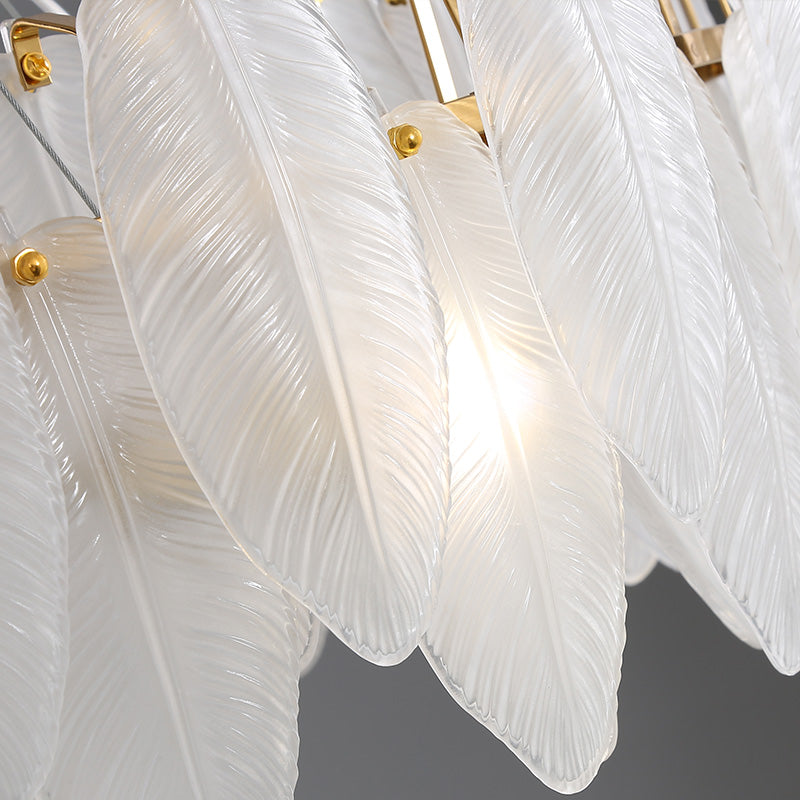 Candelabru Cristal VAUX-LE-VICOMTE Eleganza, 6x E14, Diametru 49cm, Auriu, Inaltime Reglabila