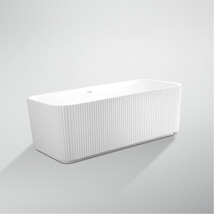 Cada Freestanding, Ovala, Acril, Alba, 150×72×56 Cm