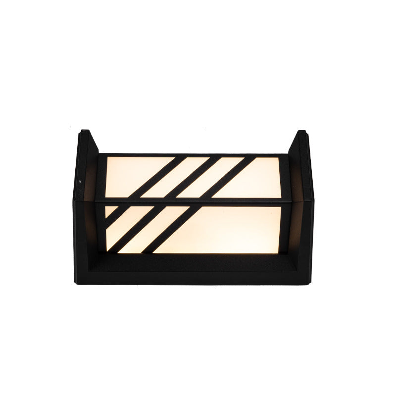 Aplica LED Exterior AX140BK 20W Alb Negru