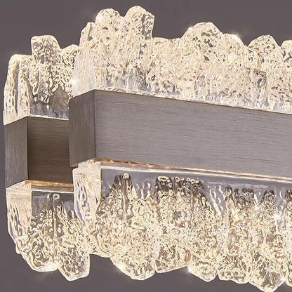 Lustra LED suspendata cu telecomanda NIVALIS 56W, Lungime 120cm, lumina Rece/Calda/Neutra, Dimabila,Inaltime Reglabila, Auriu