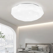 Plafoniera LED PL101/500WH, 51W, Diametru 49cm, Lumina Calda/Rece/Neutra, Alb