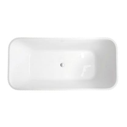 Cada Freestanding, Ovala, Acril, Alba, 150×72×56 Cm