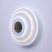 Lustra LED NEXA ROTUND 3D 38W,  lumina Rece/Calda/Neutra, Alb