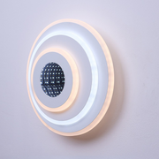 Lustra LED NEXA ROTUND 3D 38W,  lumina Rece/Calda/Neutra, Alb