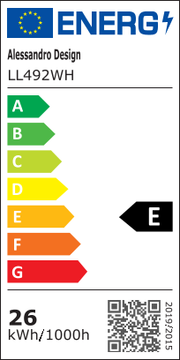 Lustra LED MODERNA 26W, Diametru 20cm, Rotunda, lumina Rece/Calda/Neutra, Alb