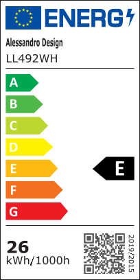 Lustra LED MODERNA 26W, Diametru 20cm, Rotunda, lumina Rece/Calda/Neutra, Alb