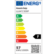 Lustra LED SQUARE 57W, 3 Patrate, lumina Rece/Calda/Neutra, Alb