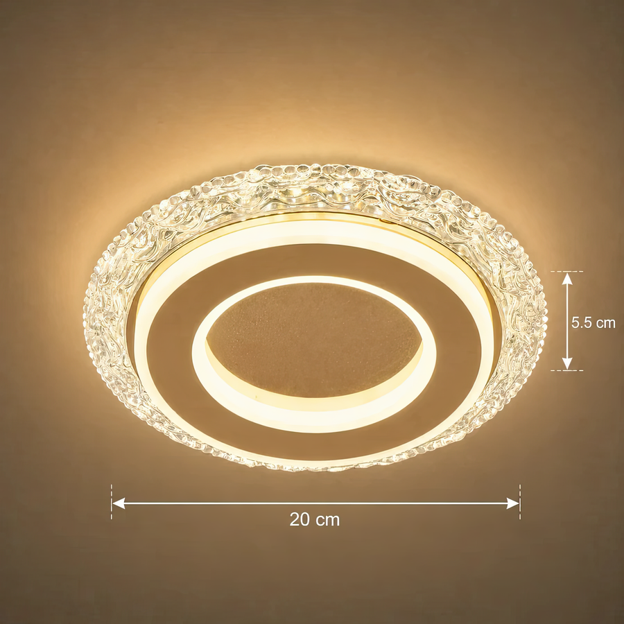 Lustra LED AGOL Petito LL726GD, dimensiuni