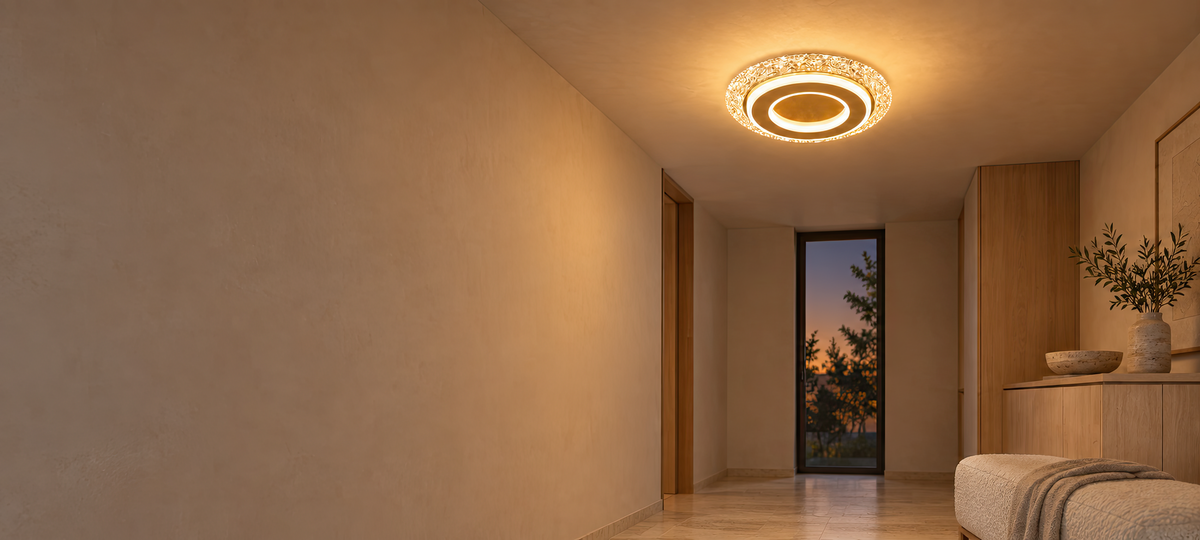 Lustra LED AGOL Petito LL726GD, banner panoramic