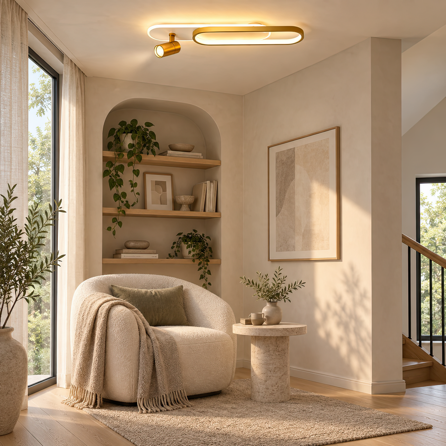 PLACE 3 — montaj proiector auriu LL830-1GD