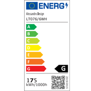 Lustra LED cu telecomanda si cristal QUADRIS RGB 175W, 6 Patrate, Lumina Rece/Calda/Neutra, Dimabila, Alb