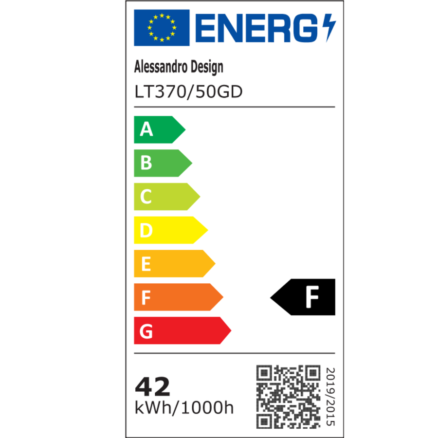 Lustra LED suspendata cu telecomanda FAUSTO II, 42W, lumina Rece/Calda/Neutra, Dimabila,Inaltime Reglabila, Auriu