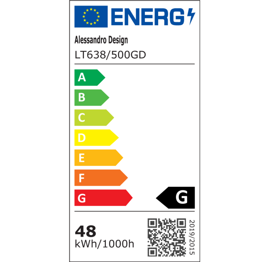 Lustra LED cu telecomanda GILDRA 48W, 2 Patrate, lumina Rece/Calda/Neutra, Dimabila, Auriu