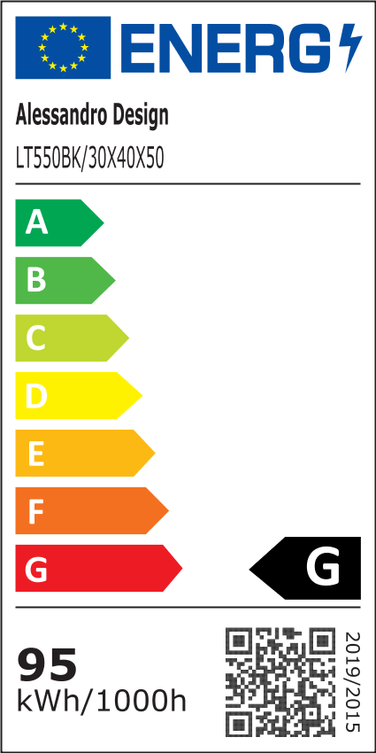 Lustra LED suspendata PAGANO 95W, Lumina Rece/Calda/Neutra, Negru, Inaltime Reglabila