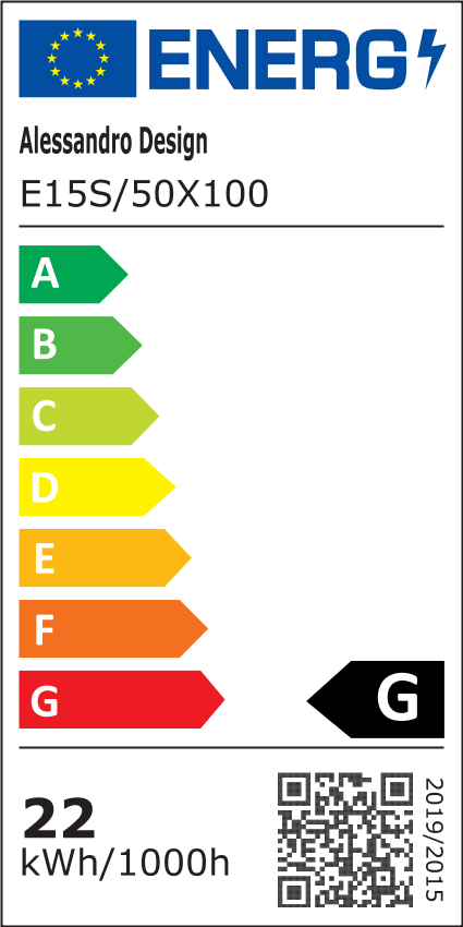 Oglinda LED Ovala 50x100cm VETRO Touch Sistem Dezaburire Dimabila, Rama Neagra