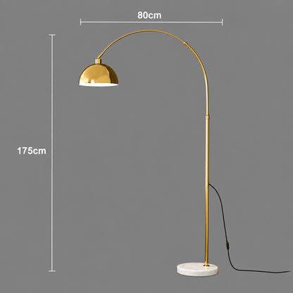 Lampadar TURKISTAN, 1 x E27, Metal, Auriu