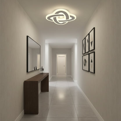 Lustra LED CRINELLA 45W, Diametru 23cm, lumina Rece/Calda/Neutra, Alb Lustra LED Default Title Alessandro Design