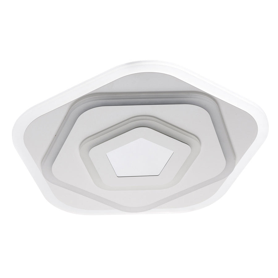 Lustra LED NEXA 3D 39W, Diametru 23cm, lumina Rece/Calda/Neutra , Alb Lustra LED Default Title Alessandro Design