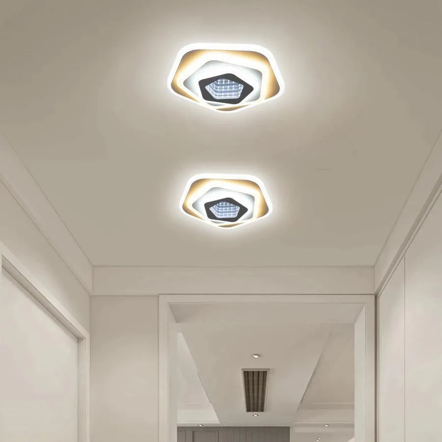 Lustra LED NEXA 3D 39W, Diametru 23cm, lumina Rece/Calda/Neutra , Alb Lustra LED Default Title Alessandro Design